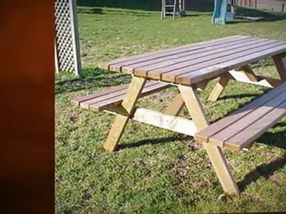 Table  de pique nique en bois - Que faut il savoir ?