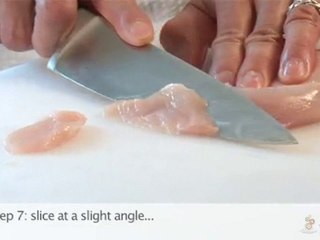 How to Cut a Boneless Chicken Breast