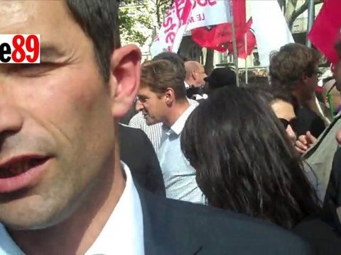 Retraites : Benoît Hamon dans le cortège le 7 septembre