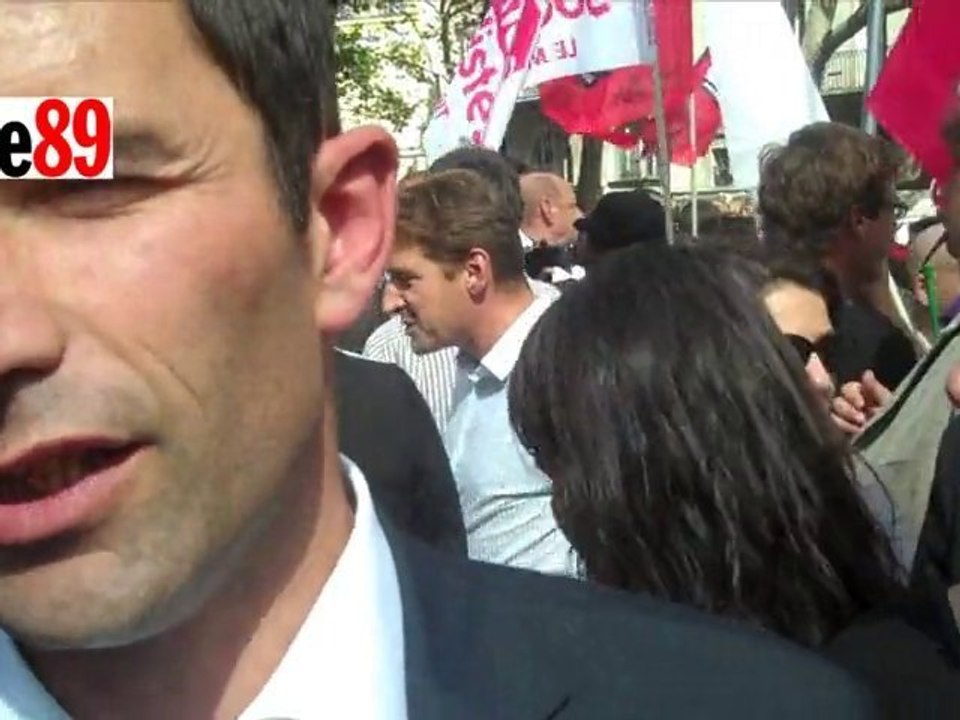 Retraites : Benoît Hamon dans le cortège le 7 septembre