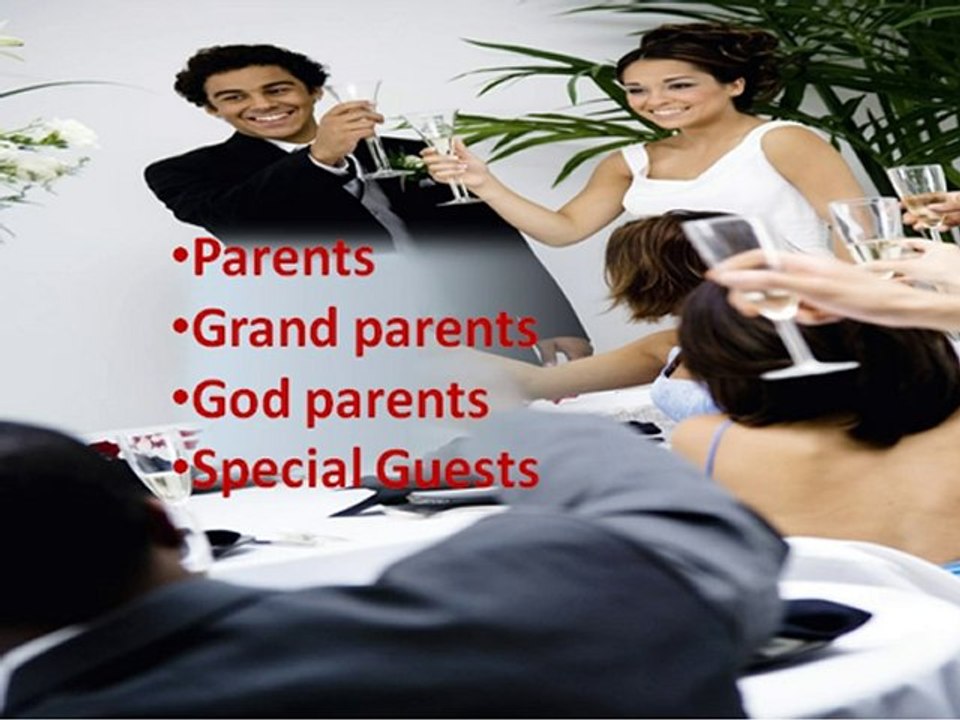 Simple Wedding Toast Speech,Introductions