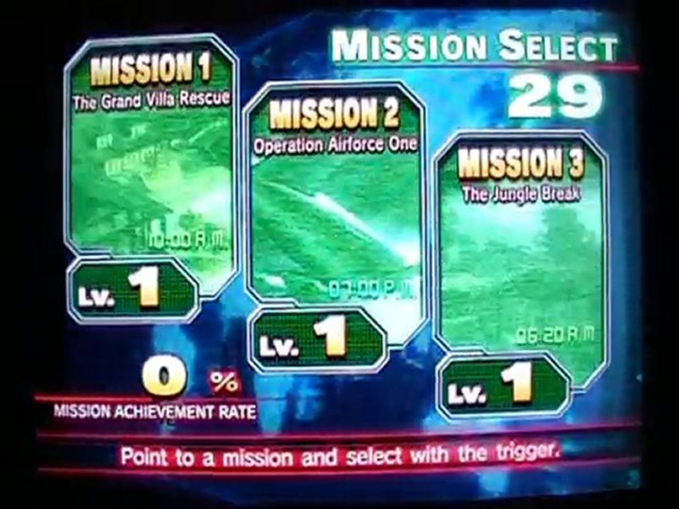 First Level - Only - Ghost Squad - Wii