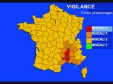 Météo 8 septembre 2010: VIGILANCE ROUGE !!! FORTES PLUIES