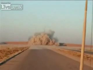 Explosion en Irak - Onde de choc