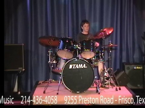 Drum Lessons - Frisco School of Music - Mitchell Kilmer