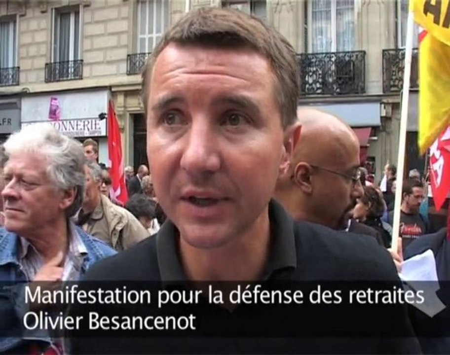 Manifestation de défense des retraites le 7 sept 2010