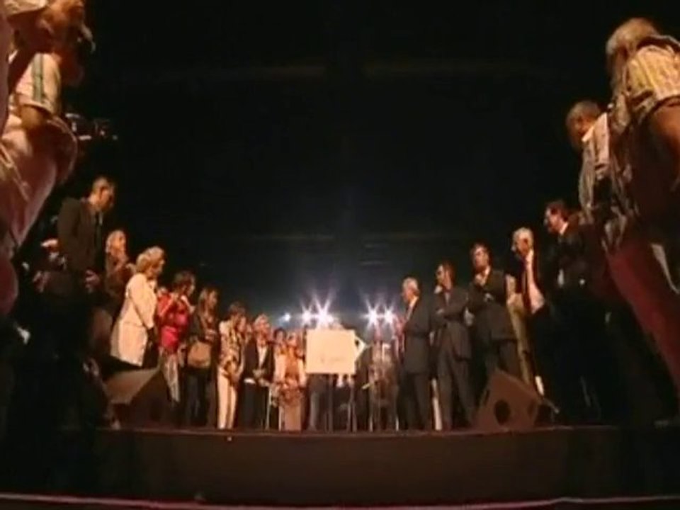 Georges Frêche inaugure l'Arena de Montpellier