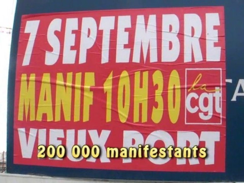 manif 7 septembre Marseille
