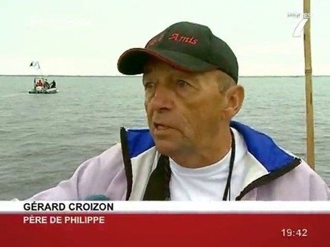 L'incroyable défi de Philippe Croizon! (Loire Atlantique)