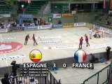 RINK HOCKEY - CHAMPIONNAT D'EUROPE : ESPAGNE / FRANCE