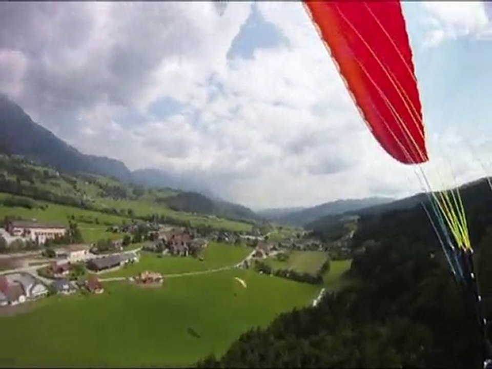 Premier vol en tandem