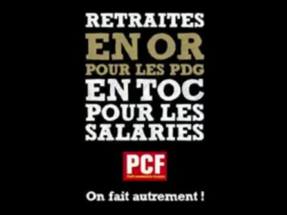 PCF 34 - Manifestation du 7 septembre pour les retraites