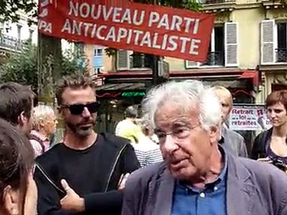 Interview d'Alain Krivine le 7 septembre 2010 à Paris
