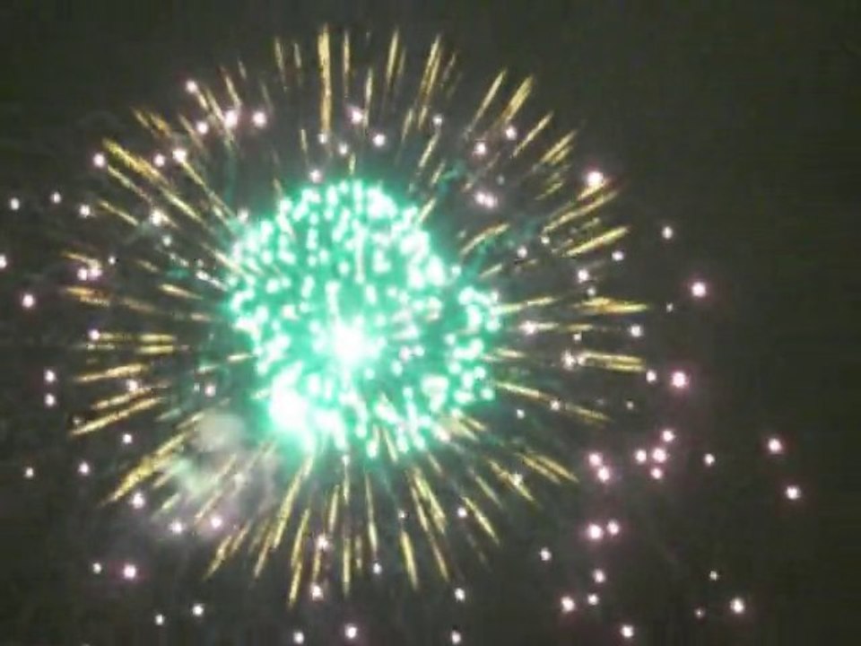 Feu d'artifice Fète National Belgique 21 juillet 2010 part 2