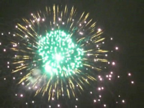 Feu d'artifice Fète National Belgique 21 juillet 2010 part 2