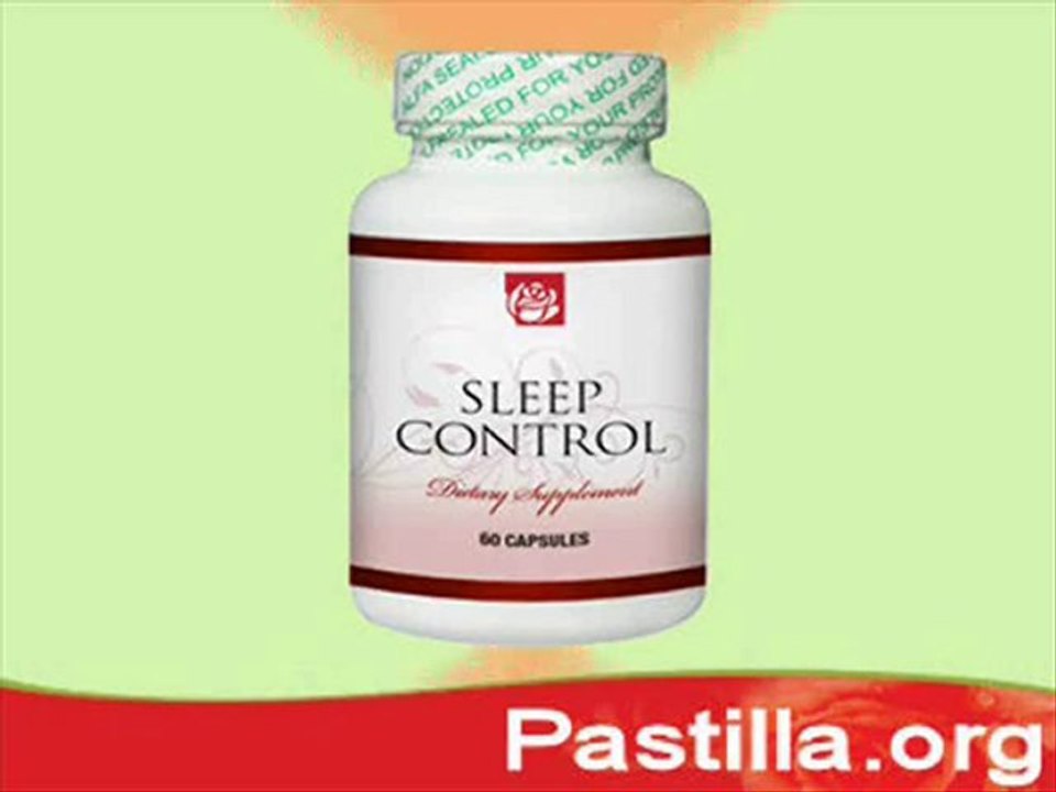 Pastillas para dormir bien