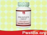 Pastillas para la prostata, pastilla de la prostata.