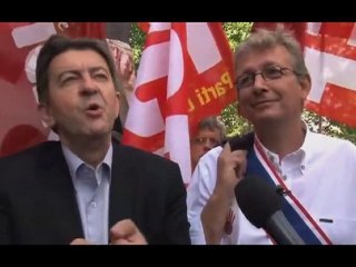 Le front de gauche contre la réforme des retraites