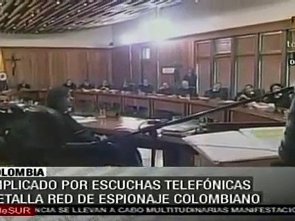 Implicado por escuchas telefónicas detalla red de espionaje