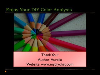 DIY Color Analysis