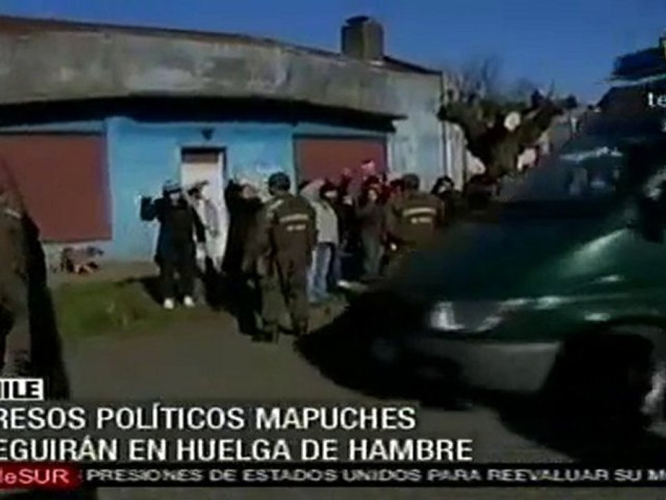 Presos políticos mapuches seguirán en huelga de hambre