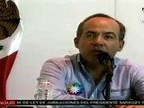 Calderón: Cambio climático afecta a México