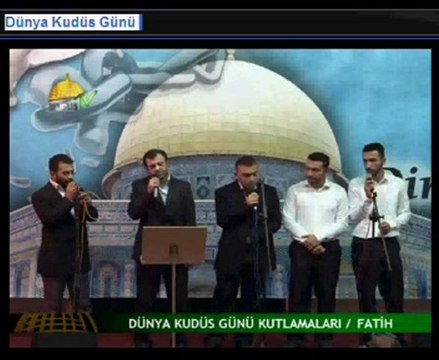 Dünya Kudus Günü / Özgür Kudus Platformu Grup Özlem sahnesi