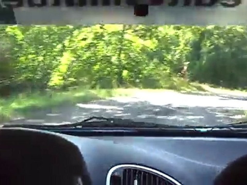 Embarquée KREYER-REIBEL rallye Gap racing 2010  ES1