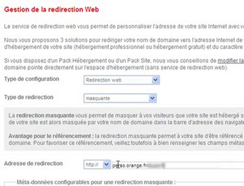 Créer une redirection web avec le Pack Relais de NordNet