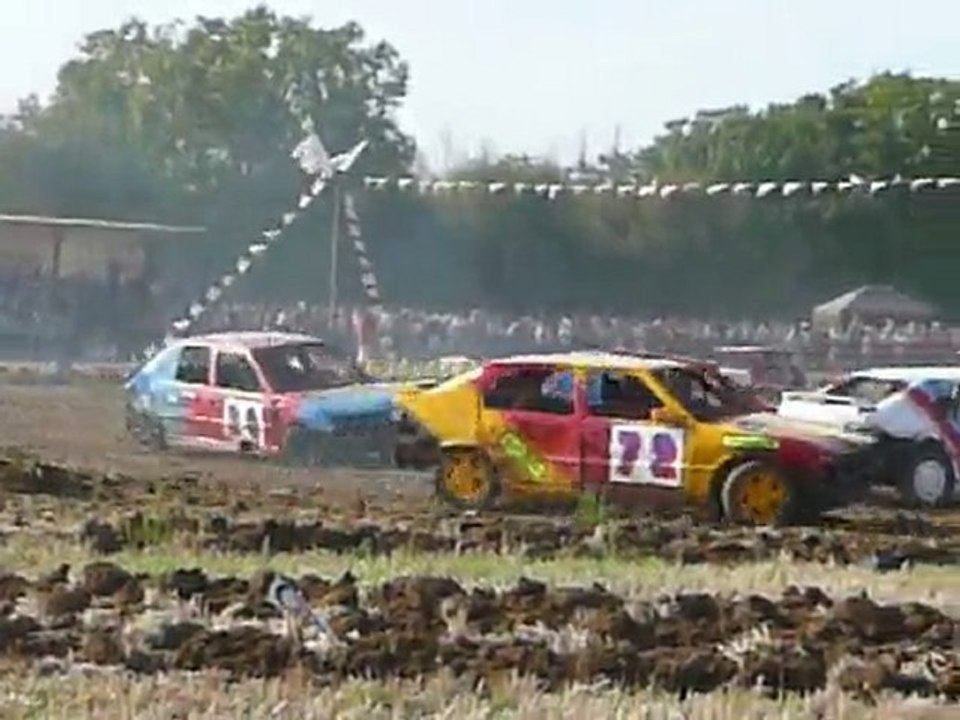 stock-car à beaumont du gâtinais (loiret) 2010