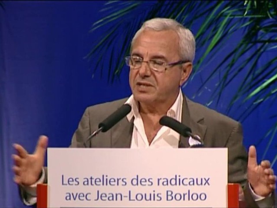 Jean Leonetti - Intervention - Ateliers des radicaux 2010