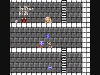 Ghosts'n Goblins part 6 - Le château, niveaux supérieurs