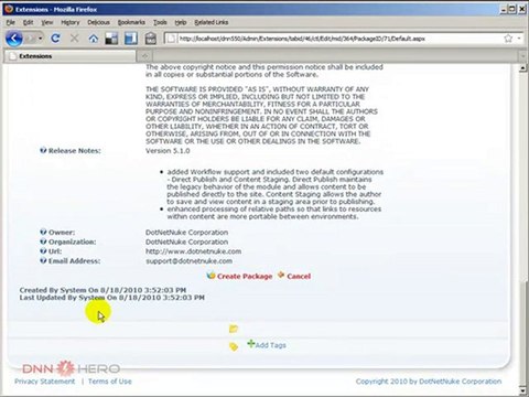 DotNetNuke Tutorial, Non-admin users adding modules to pages