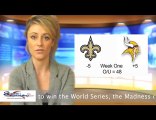 Saints vs Vikings NFL Week 1 Sportsbook Betting Odds