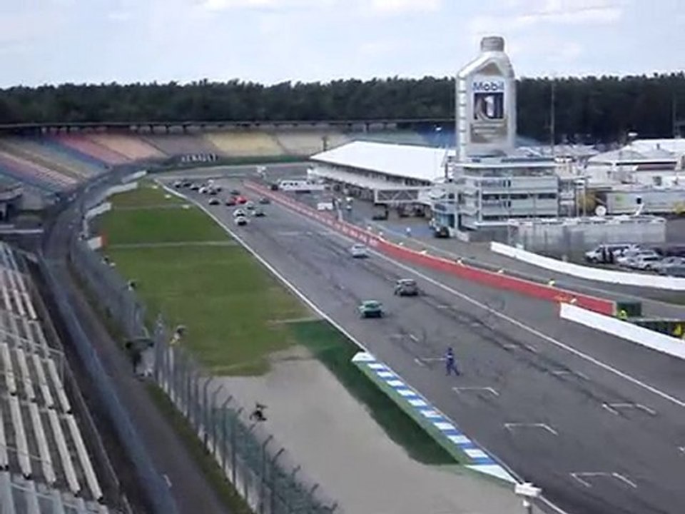 World Series Renault Hockenheim 5/09/10 départ Mégane Trophy