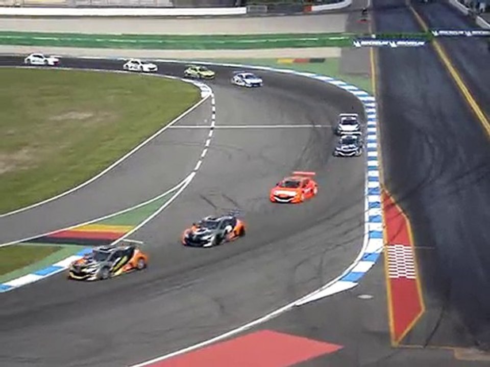 World Series Renault hockenheim 5/9/10 Mégane trophy course2