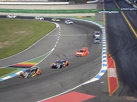 World Series Renault hockenheim 5/9/10 Mégane trophy course2
