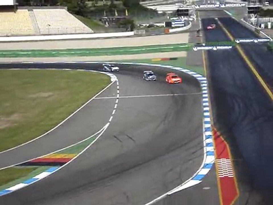 World Series Renault Hockenheim 5/9/10 Arrivée Mégane Trophy