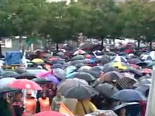 septembre 2010 manifestation retraites à Roanne