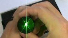 Ultra Power 200mW Green Laser Pointer + LED Torch Light