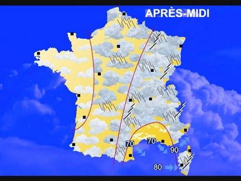 Météo 9 septembre 2010: Bilan des fortes pluies du sud-est