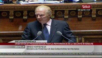 SEANCE,Examen du projet de loi LOPPSI 2