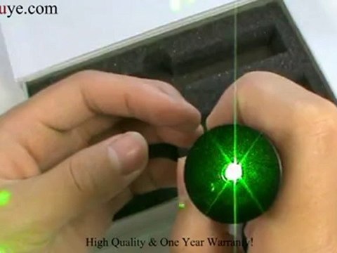 Ultra Power 200mW Green Laser Pointer + LED Torch Light