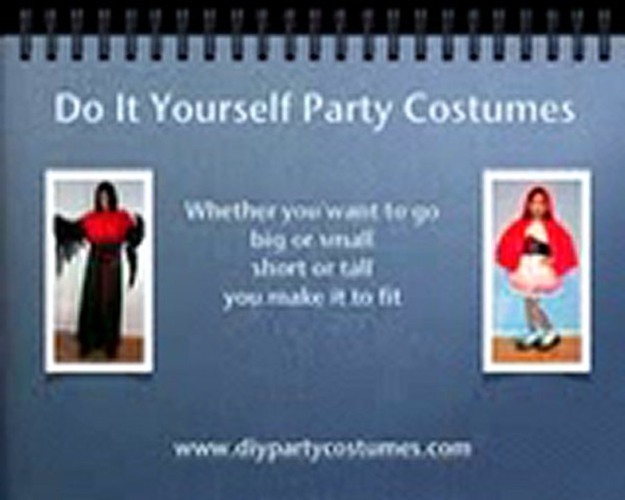 How to make easy costumes at home with downloadable videos