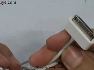 USB Charging Cable White for iPad