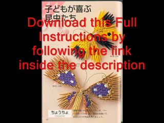 3d origami diagram butterfly