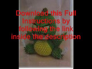 3d origami diagram dinosaur