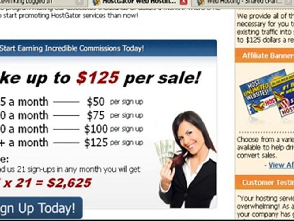 Earn Money Online GDI  vs Host Gator $100,000 Proof