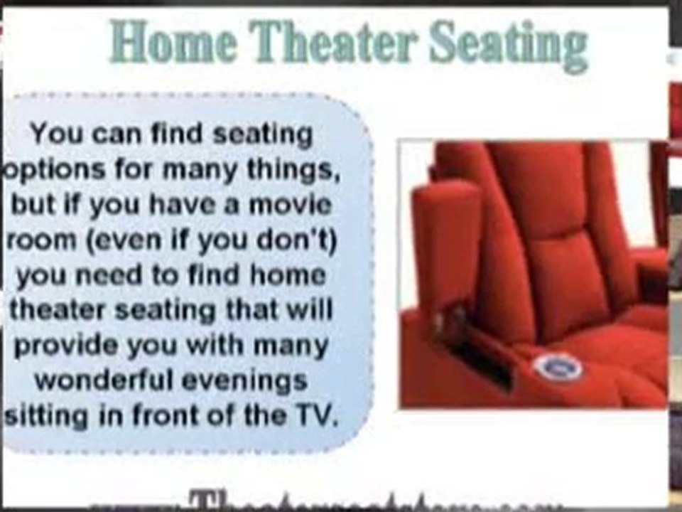 Home Theater Seating & Furniture