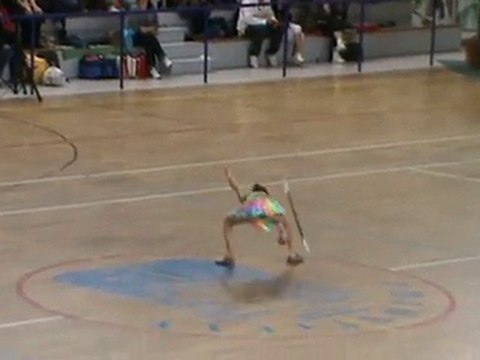 Twirling FFTB Finale N1 Benjamine : Céline DUPUY (3ème)